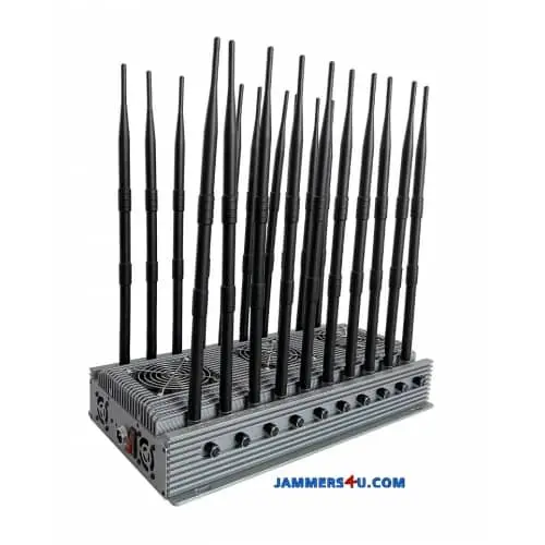CT-2020H-5G 20 Antenna 155W RC WIFI Mobile 5G All-Jammer up to 80m